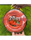 Удължител разклонител контакт и щепсел двужилен 10, 30 и 50 метра